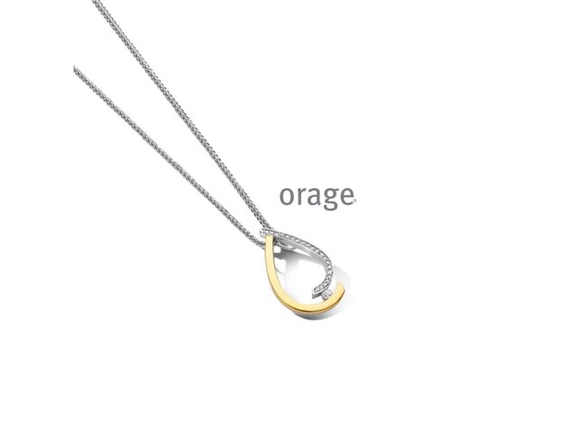 Ketting - zilver | Orage