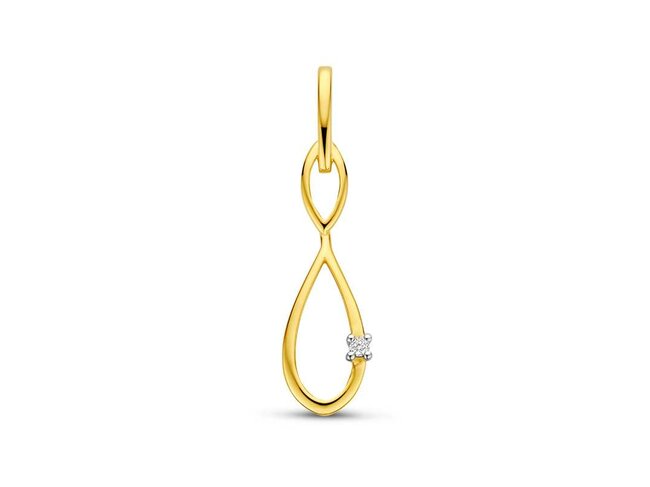hanger briljant - goud | You & Me