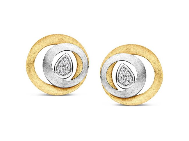 oorring briljant - goud | You & Me