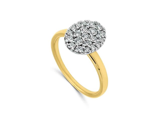 ring briljant - goud | Elegance