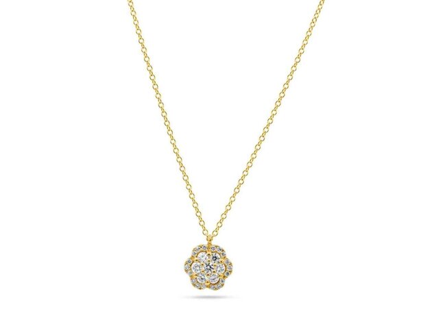 collier briljant - goud | Elegance