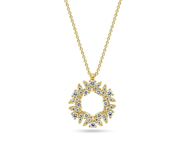 collier briljant - goud | Elegance