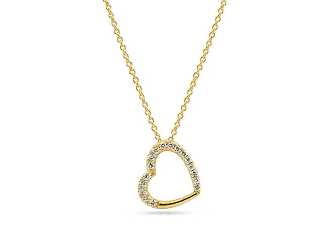 collier briljant - goud | Elegance