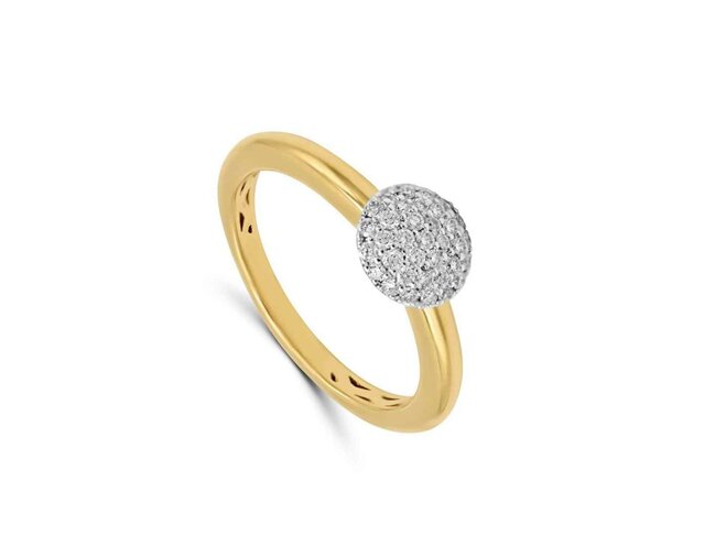 ring briljant - goud | Elegance