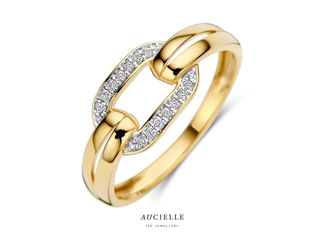 ring briljant - goud | Aucielle