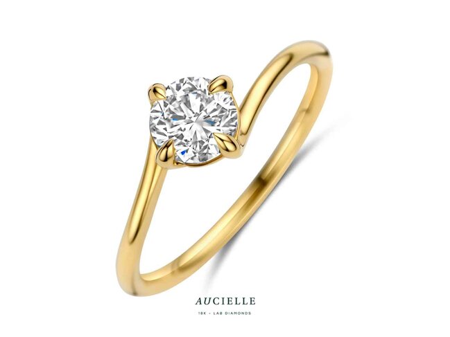 Ring - Aucielle LAB Diamond | Goud 18k & LAB-Diamant