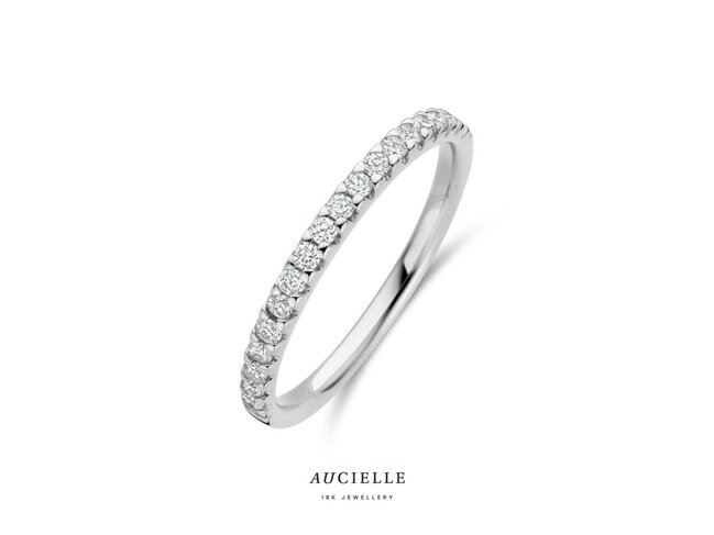 Trouwring briljant - Aucielle LAB Diamond | Goud 18k & LAB-Diamant