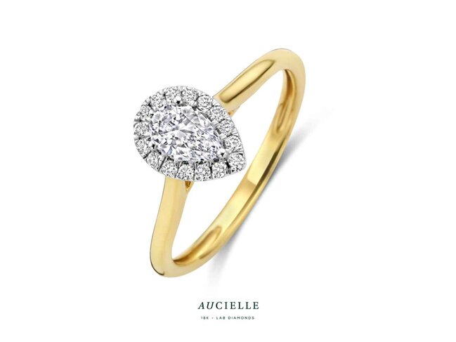 Ring - Aucielle LAB Diamond | Goud 18k & LAB-Diamant