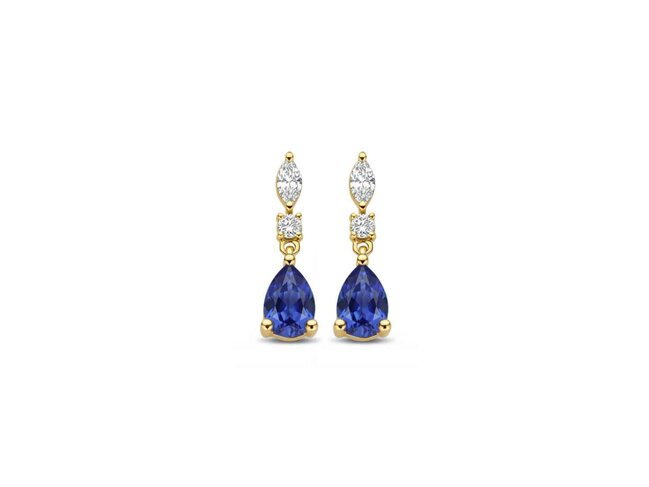 oorring briljant - goud | Taste of Luxury