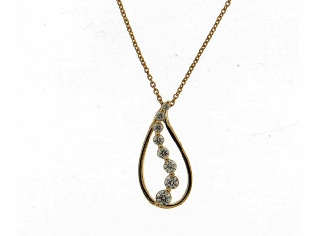 collier briljant - goud | Taste of Luxury