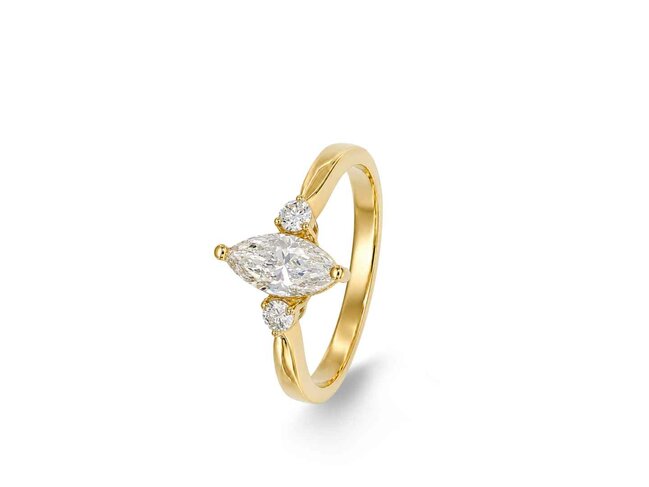ring briljant - Beheyt Lab Diamond | Goud 18k & LAB-Diamant