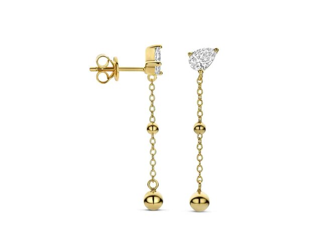 oorring - zilver | Naiomy