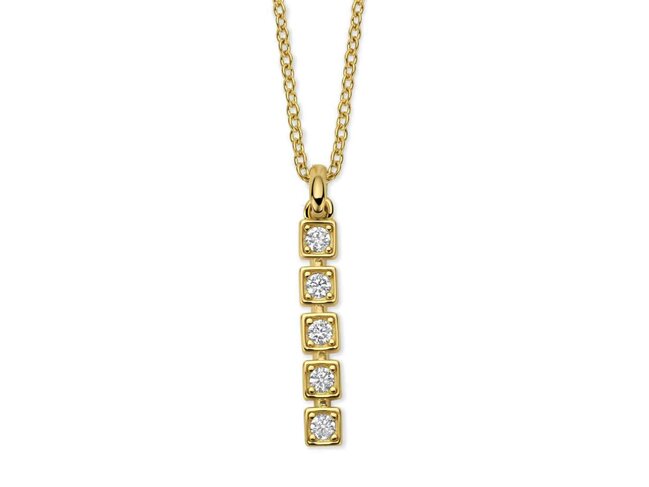 Ketting - zilver | Naiomy