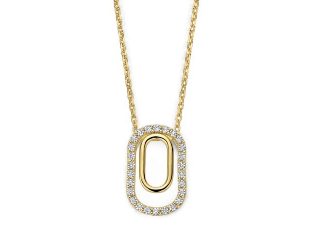 Ketting - zilver | Naiomy