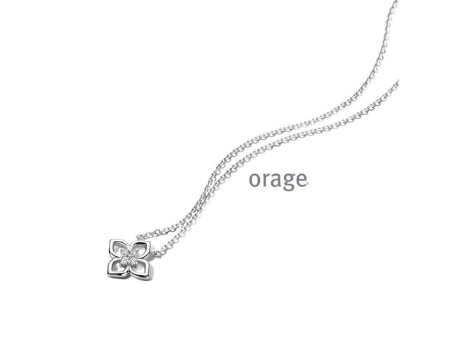 Ketting - zilver | Orage