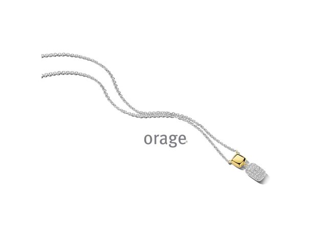 Ketting - zilver | Orage
