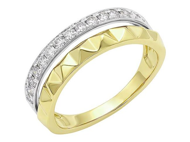 ring briljant - goud 18 kt met briljant | J&A Collectie