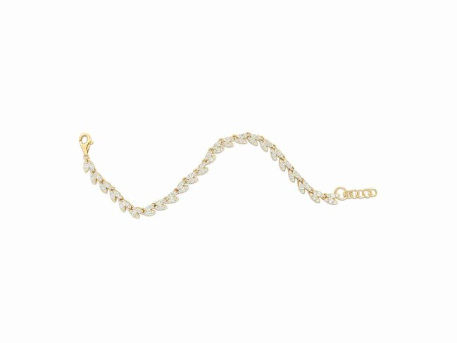 armband - zilver | Silverrose