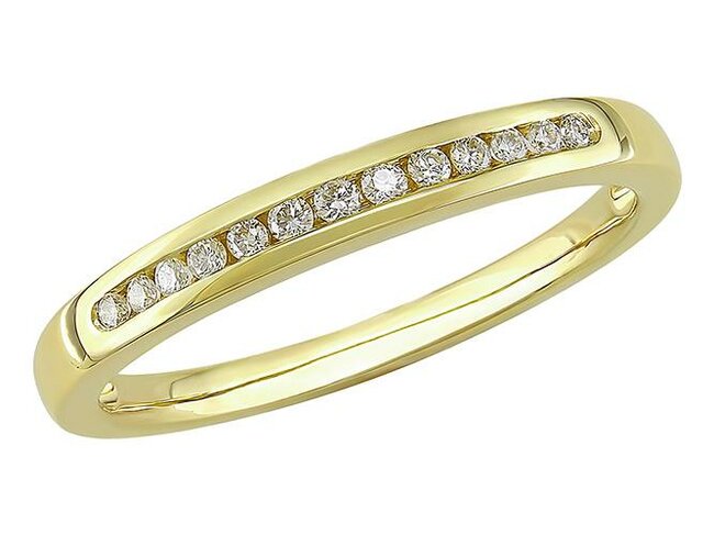 Trouwring briljant - goud | J&A Collectie