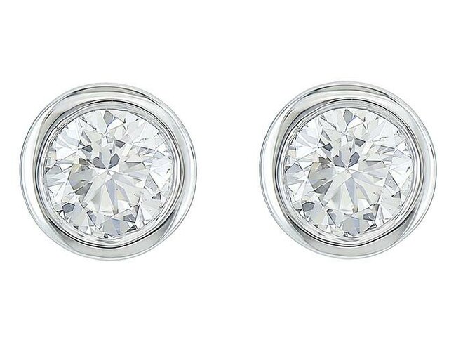 oorring briljant - goud | J&A Collectie
