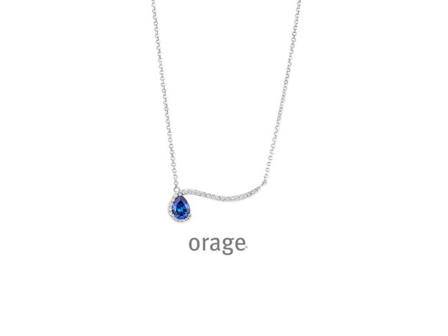 Ketting - zilver | Orage
