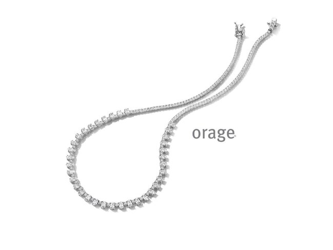 Ketting - zilver | Orage