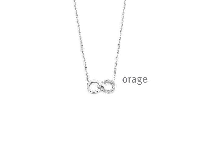 Ketting - zilver | Orage