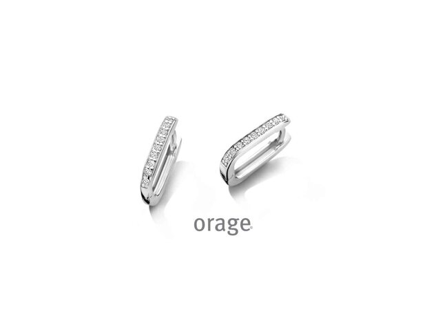 oorring creolen - zilver | Orage