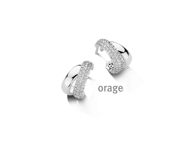 oorring creolen - zilver | Orage