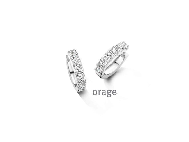 oorring creolen - zilver | Orage